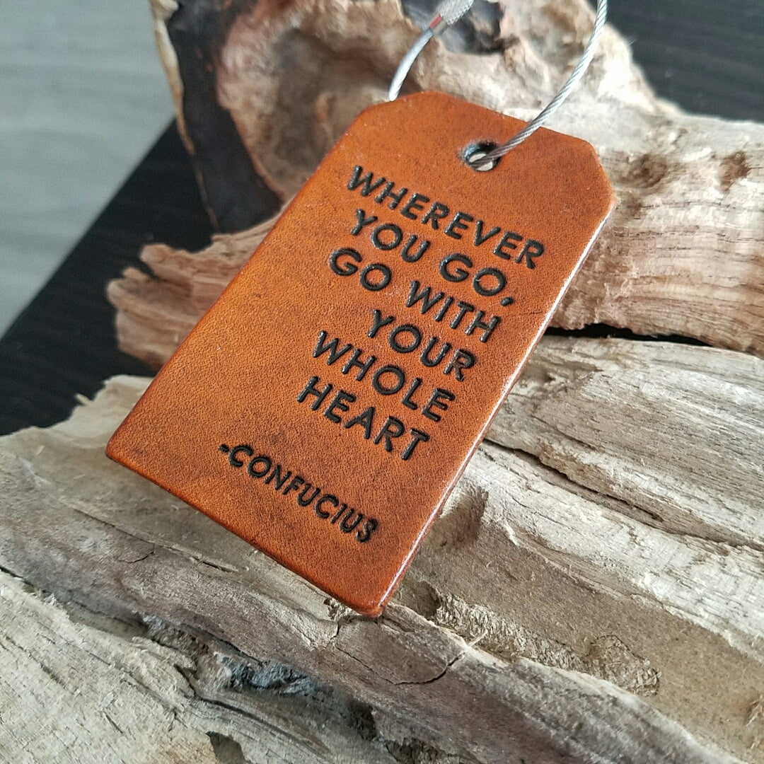 Alpha Kappa Alpha Leather Luggage Tag 1908 Oak Bayou