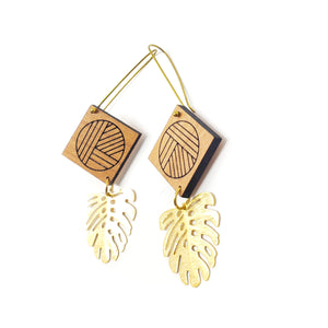 Feuille Earrings