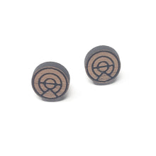 Load image into Gallery viewer, Bullseye Stud Earrings