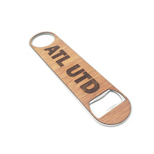 Load image into Gallery viewer, ATL UTD Wood and Aluminum Bottle Opener