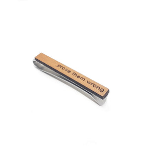 Prove Them Wrong Tie Bar