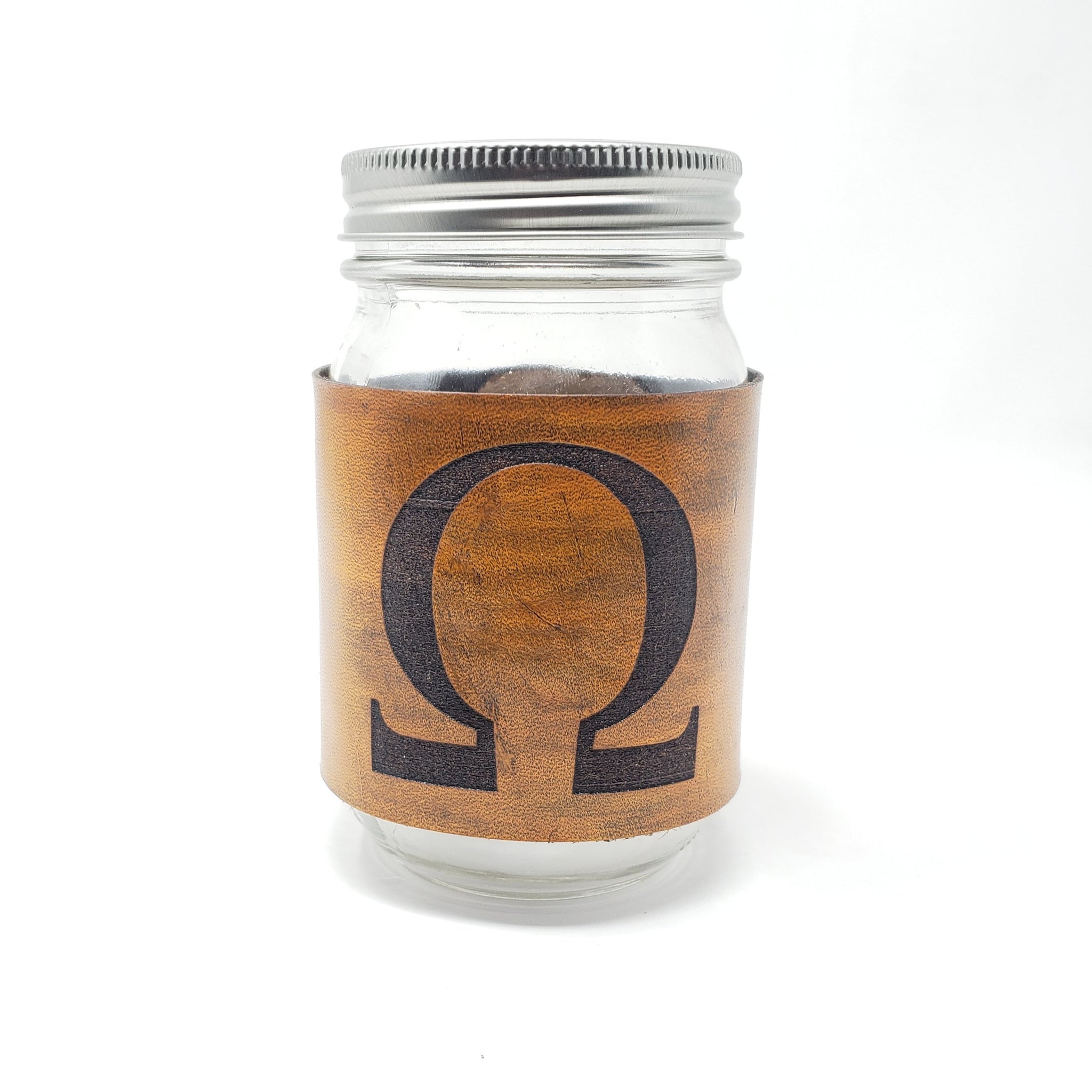 Omega Psi Phi Mason Jar Mug Wrap Omega Oak Bayou