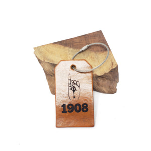 Alpha Kappa Alpha Leather Luggage Tag - 1908