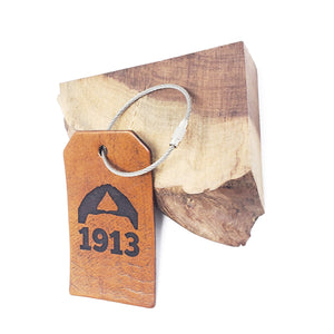 Delta Sigma Theta Leather Luggage Tag - 1913