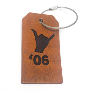 Alpha Phi Alpha Leather Luggage Tag - '06