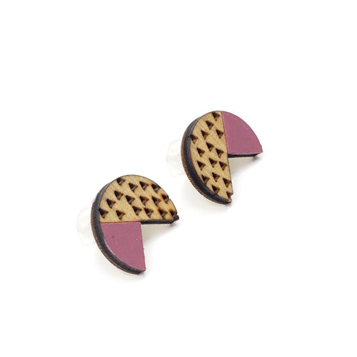 chomper studs - light purple