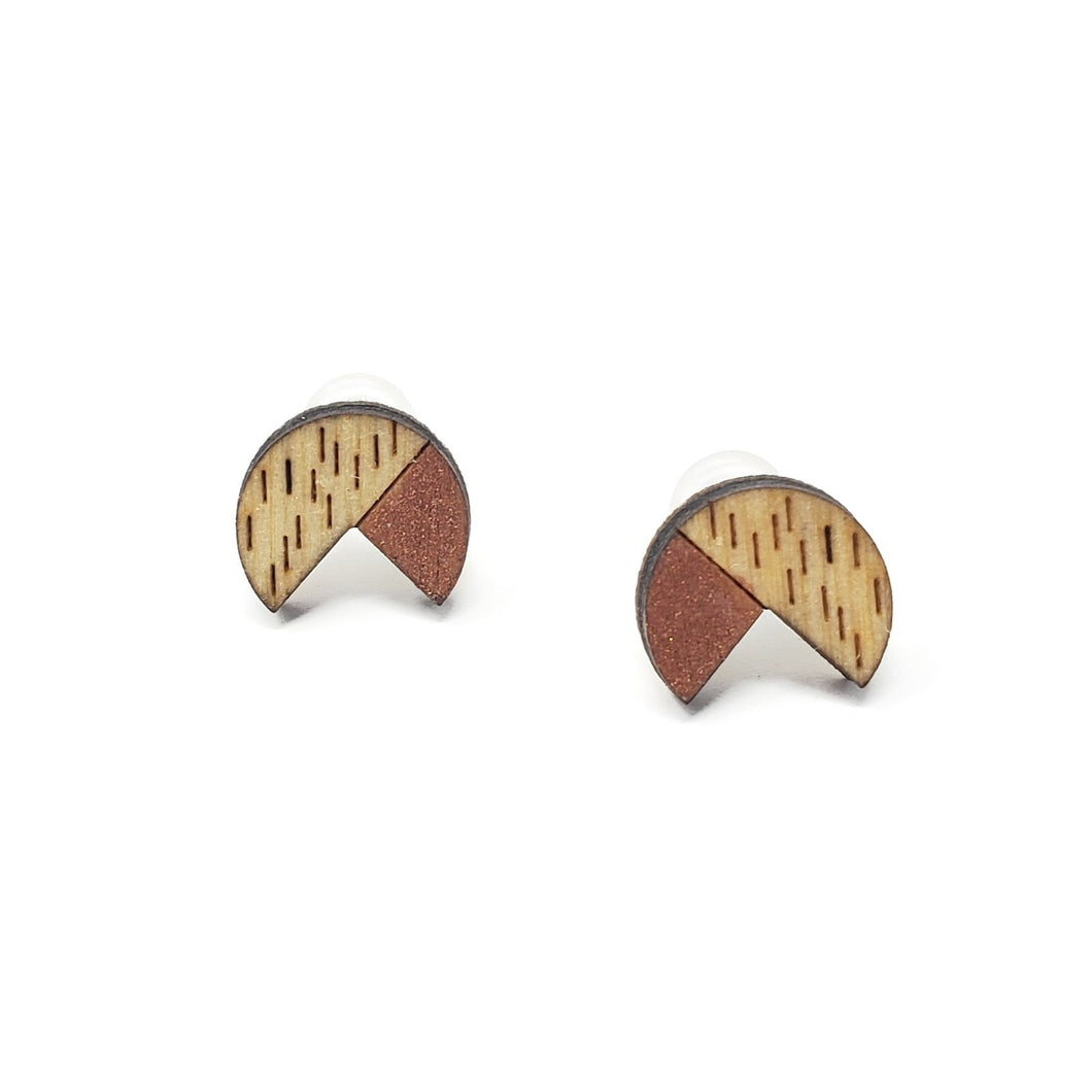 dash studs - copper