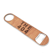 Load image into Gallery viewer, The 404 Wood and Aluminum Bottle Opener