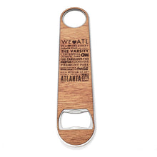 Load image into Gallery viewer, We Love ATL Wood and Aluminum Bottle Opener