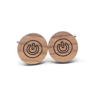 Computer Button Cufflinks