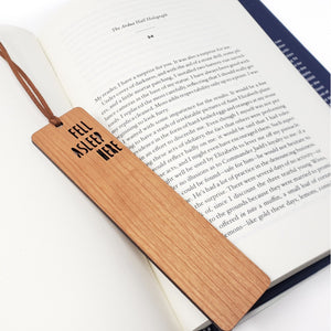 Fell Asleep Here Bookmark