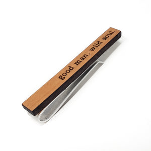 Good Man Wild Soul Tie Bar