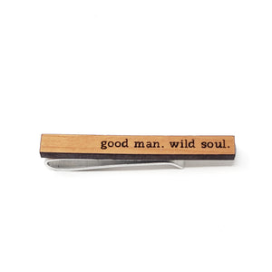 Good Man Wild Soul Tie Bar