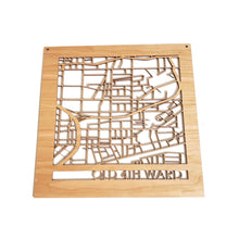 Load image into Gallery viewer, Old Fourth Ward Park Cut Map - 12x12