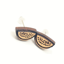 Load image into Gallery viewer, Watermelon Stud Earrings