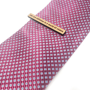 You Are Stillness in a World of Chaos Tie Bar